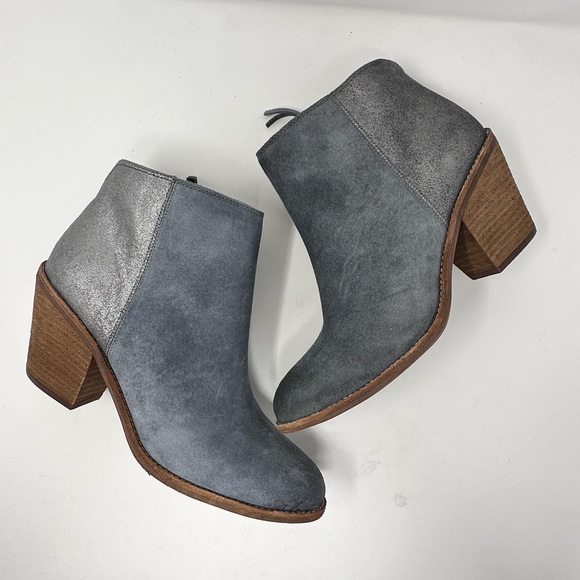 Sofft Tilton Womens Gray Suede ankle Boots - Picture 6 of 12
